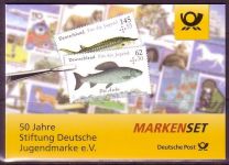 DEUTSCHLAND MH 100 GESTEMPELT(USED) JUGENDMARKEN 2015 POSTPREIS 6,60 EURO