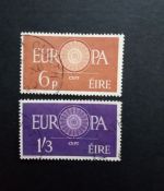 IRLAND MI-NR. 146-147 GESTEMPELT(USED) EUROPA 1960 WAGENRAD