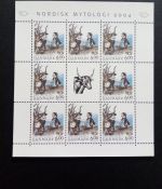 DÄNEMARK MI-NR. 1366-1367 POSTFRISCH(MINT) KLEINBOGENSATZ NORDEN 2004 NORDISCHE MYTHEN