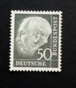 DEUTSCHLAND MI-NR. 177-196 POSTFRISCH(MINT) BUNDESPRÄSIDENT THEODOR HEUSS 1954