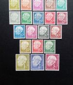 DEUTSCHLAND MI-NR. 177-196 POSTFRISCH(MINT) BUNDESPRÄSIDENT THEODOR HEUSS 1954