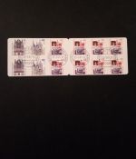 DEUTSCHLAND MH 43 GESTEMPELT(USED) SEHENSWÜRDIGKEITEN RATHAUS SELBSTKLEBEND STEMPEL FRANKFURT