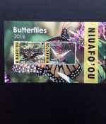 NIUAFO`OU-INSEL BLOCK 63 POSTFRISCH(MINT) SCHMETTERLING 2015 SCHWALBENSCHWANZ