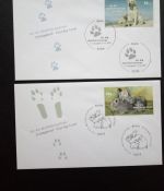 DEUTSCHLAND MI-NR; 2630-2633 FDC WOHLFAHRT 2007 PFERD HUND KANINCHEN
