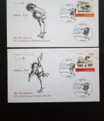 DEUTSCHLAND MI-NR. 2606-2609 FDC WILHELM BUSCH 2007