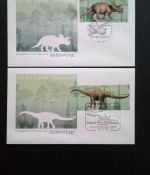 DEUTSCHLAND MI-NR. 2687-2690 FDC JUGEND 2008 DINOSAURIER