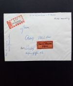 DEUTSCHLAND BLOCK 3 AUF ECHTGELAUFENEM ERSTTAGSBRIEF WIDERSTANDSKÄMPFER 1964 ATTENTAT AUF HITLER