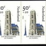NIEDERLANDE MH 32 POSTFRISCH(MINT) PB 31 ZOMERPOSTZEGELS 1985 - KIRCHEN