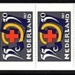 NIEDERLANDE MH 37 POSTFRISCH(MINT) PB 36 ROTES KREUZ 1987