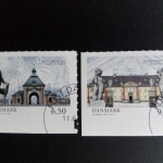 DÄNEMARK MI-NR. 1786-1787 GESTEMPELT(USED) GUTSHÖFE (III) 2014 SCHLOSS LEDREBORG