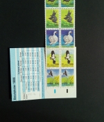 DÄNEMARK MH 36 POSTFRISCH(MINT) VÖGEL RABE STAR SCHWAN KIEBITZ LERCHE