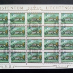 LIECHTENSTEIN MI-NR. 868-870 GESTEMPELT(USED) KLEINBOGENSATZ ORDEN UND KLÖSTER 1985
