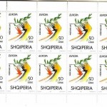 ALBANIEN MI-NR. 2556-2557 POSTFRISCH(MINT) KLEINBOGENSATZ EUROPA 1995 FRIEDEN und FREIHEIT