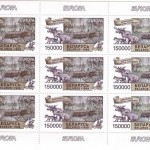 WEISSRUSSLAND MI-NR. 316-317 POSTFRISCH(MINT) KLEINBOGENSATZ EUROPA 1999 BÄR FUCHS HIRSCH WILDSCHWEIN VOGEL BÜFFEL