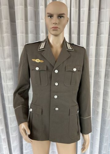DDR NVA LaSK Uniformjacke Offizier Mot. Schützen Gr. g48 1975 Unteroffizier