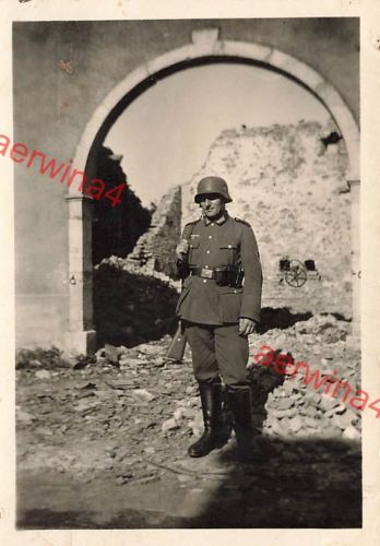 Wachposten deutscher Soldat in den Vogesen Frankreich