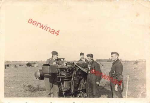 8,8 cm Flak 36 Kommandogerät Stellung an der Ostfront