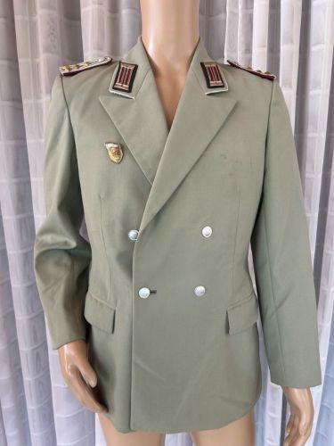 DDR NVA MfS Uniform Galajacke Offizier Staatssicherheit Gr. g48-0 1978 Hauptmann