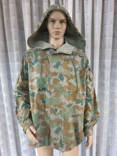DDR NVA Feldjacke Tarnjacke Blumentarn Flecktarn Flächentarn Gr. 3 1963