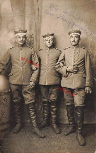 Foto-AK 1.WK deutsche Soldaten Dragoner Wandsbek Hamburg