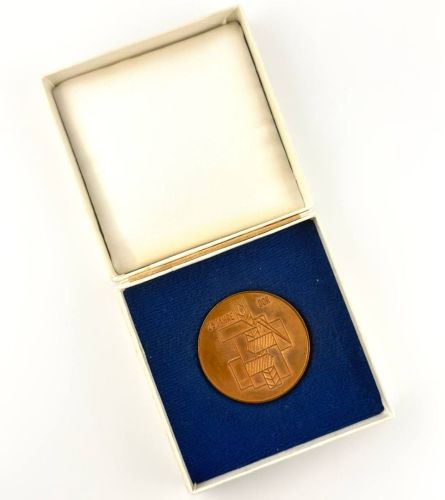 DDR Medaille 25 Jahre DDR VEB Schraubenkombinat