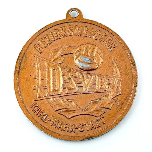 DDR DSVB Medaille Bezirksmeister Karl-Marx-Stadt Bronze Volleyball