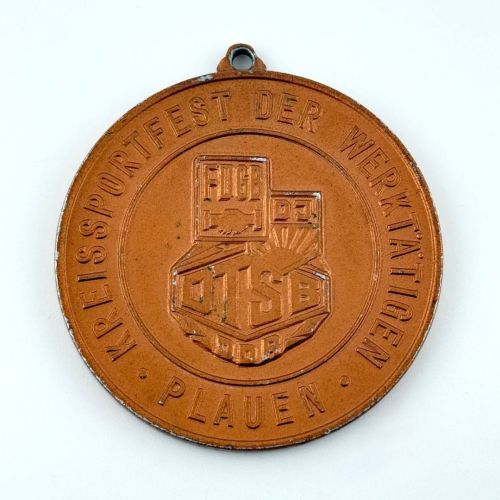 DDR Medaille Kinder-Jugend-Spartakiade Plauen 1969
