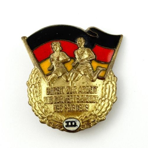 DDR DTSB Sportabzeichen für Erwachsene 1954 bis 1956 Stufe III ohne VNr.
