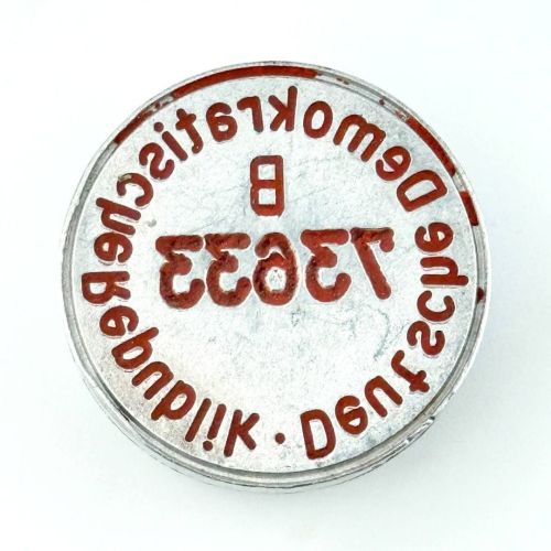 DDR NVA Petschaft Stempel Siegel Deutsche Demokratische Republik