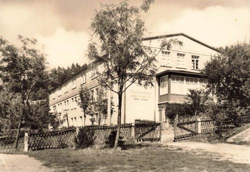 AK DDR Johanngeorgenstadt Kinderferienlager Ernst Schneller Sachsen Postkarte