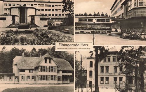 AK DDR Elbingerode Diakonissen Mutterhaus Neuvandsburg Mehrbild Sachsen-Anhalt