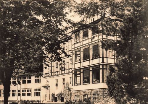 AK DDR Sülzhayn Haus Sonnenfels Südharz Thüringen Postkarte