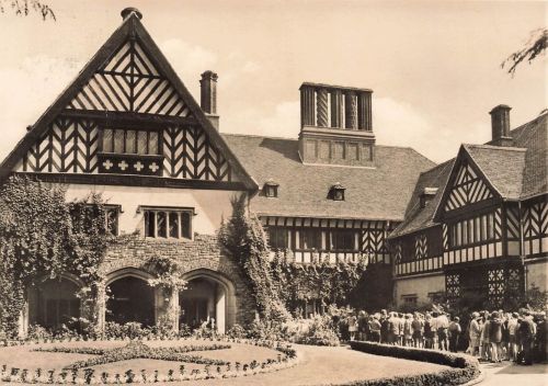 AK DDR Potsdam Cecilienhof Gedenkstätte des Potsdamer Abkommens Brandenburg