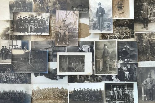 Lot / Konvolut 30 AK Militär Fotos 1. WK