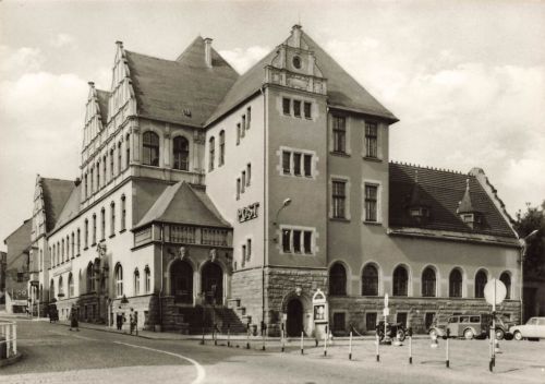 DDR AK Reichenbach Hauptpostamt Sachsen Vogtland ungelaufen Postkarte