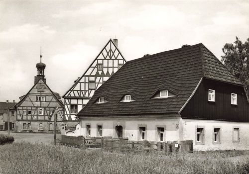 DDR AK Olbernhau Technisches Denkmal Saigerhütte Grünthal Sachsen Erzgebirge