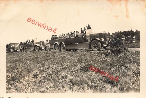 Foto LKW Büssing VI GLn sächsische Landespolizei Mannschaftswagen