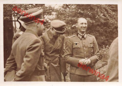 Foto Gruppenfoto Deutsche Offiziere mit Auszeichnung Orden Großfoto