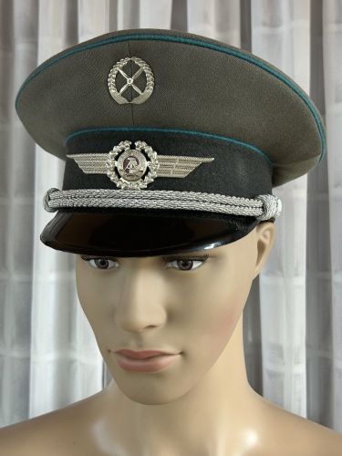 DDR NVA LSK Schirmmütze für Offiziere der Luftstreitkräfte 1972 Gr. 57 TGL