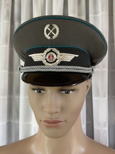 DDR NVA LSK Schirmmütze für Offiziere der Luftstreitkräfte 1977 Gr. 58