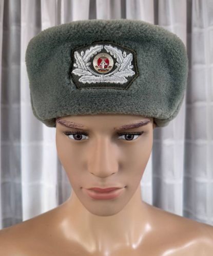 DDR NVA Wintermütze Pelzmütze Gestickt 1965 Größe 56 TGL