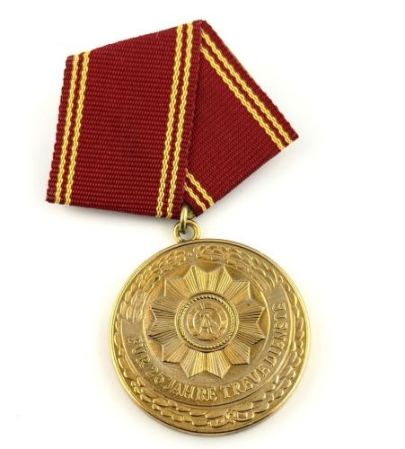 DDR MdI Medaille 25 Jahre Treue Dienste Bewaffnete Organe Ministerium des Innern