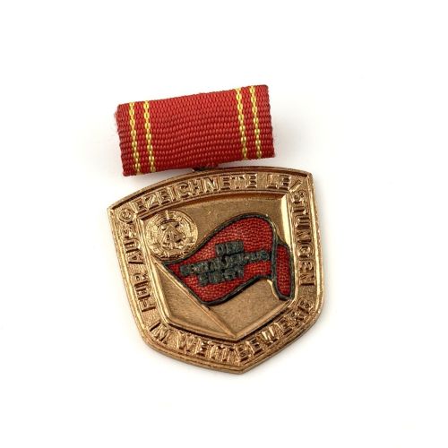 DDR Medaille Für ausgezeichnete Leistungen im Wettbewerb