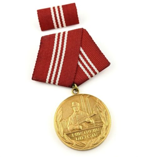 DDR MdI Medaille für treue Dienste in den Kampfgruppen in Gold