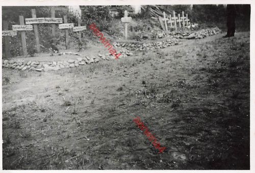 Deutsche Heldengräber bei Smolensk Russland Ostfront