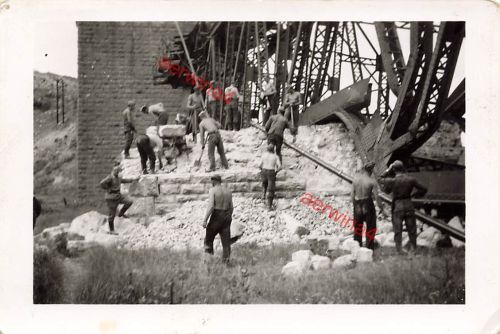 Deutsche Pioniere Belbek Brückenbau Bachtschyssaraj Krim Ukraine Ostfront 1942