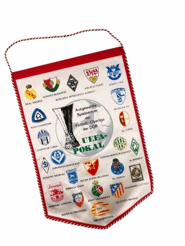 DDR Wimpel Fußballclub Carl Zeis Jena FC Autogramme
