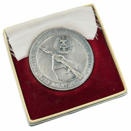 DDR MfS BVfS Medaille Bezirksverwaltung für Staatssicherheit Karl Marx Stadt