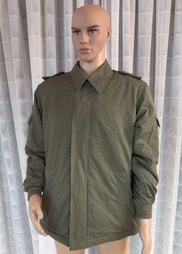 DDR NVA FDA Felddienst Winter Jacke Gr. m48 1975 Unterleutnant