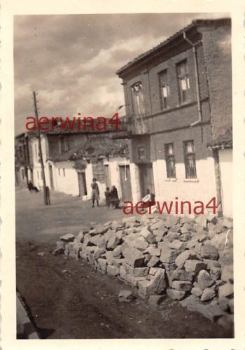 Dorfstraße Raum Prilep Serbien